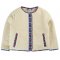 Frugi Juana Fleece Cord Jacket - Cream