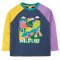 Frugi Horizon Wildlife Raglan Top - Navy