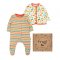 Frugi Scrumptious Babygrow & Jacket Gift Set