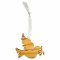 Handmade Olive Wood Palestinian Christmas Dove Decoration