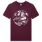 Frank & Faith British Birds T-Shirt - Burgundy