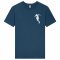 Frank & Faith Save Our Seas Seahorse T-Shirt - Denim Blue