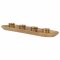 Amita Antique Brass Long Candle Holder