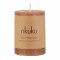 Rustic Soy Blend Mini Pillar Candle - Rust