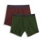 Bridger�Organic Cotton Long Boxer Shorts - Pack of 2