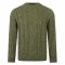 Aran Jumper - Dark Apple