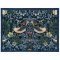 Outdoor Morris & Co. Navy Strawberry Thief Doormat - 60x80
