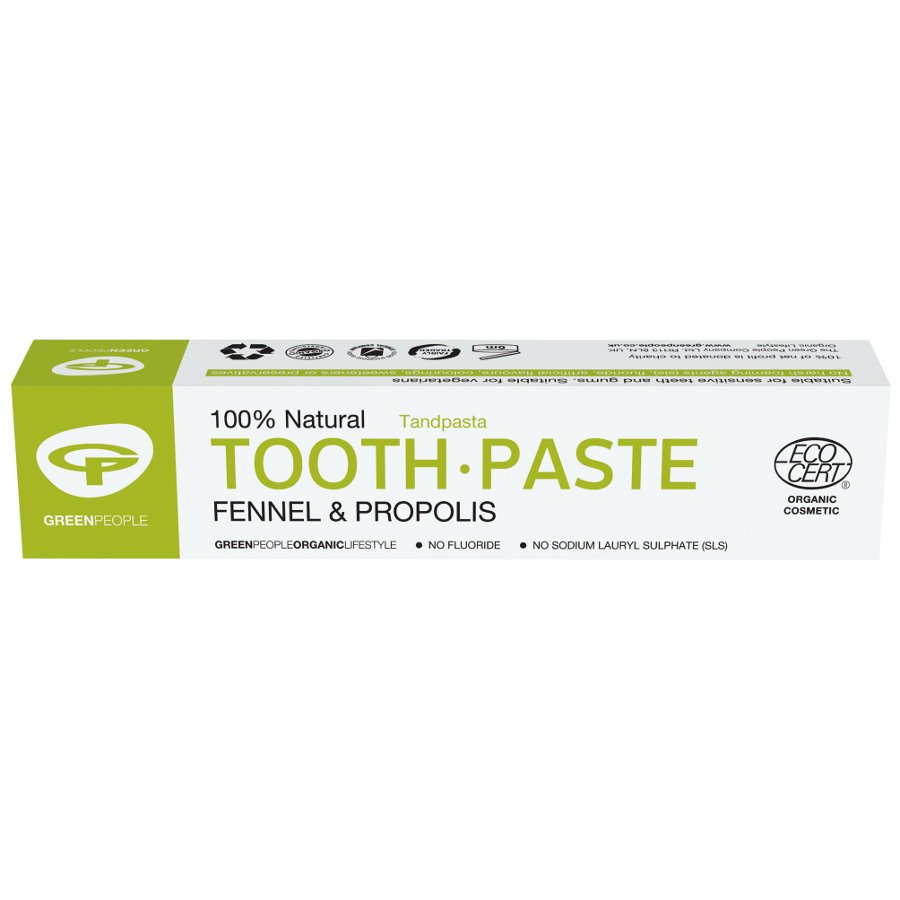 Truthpaste Fennel Toothpaste Green People Toothpaste - Fennel - 50ml - Green People
