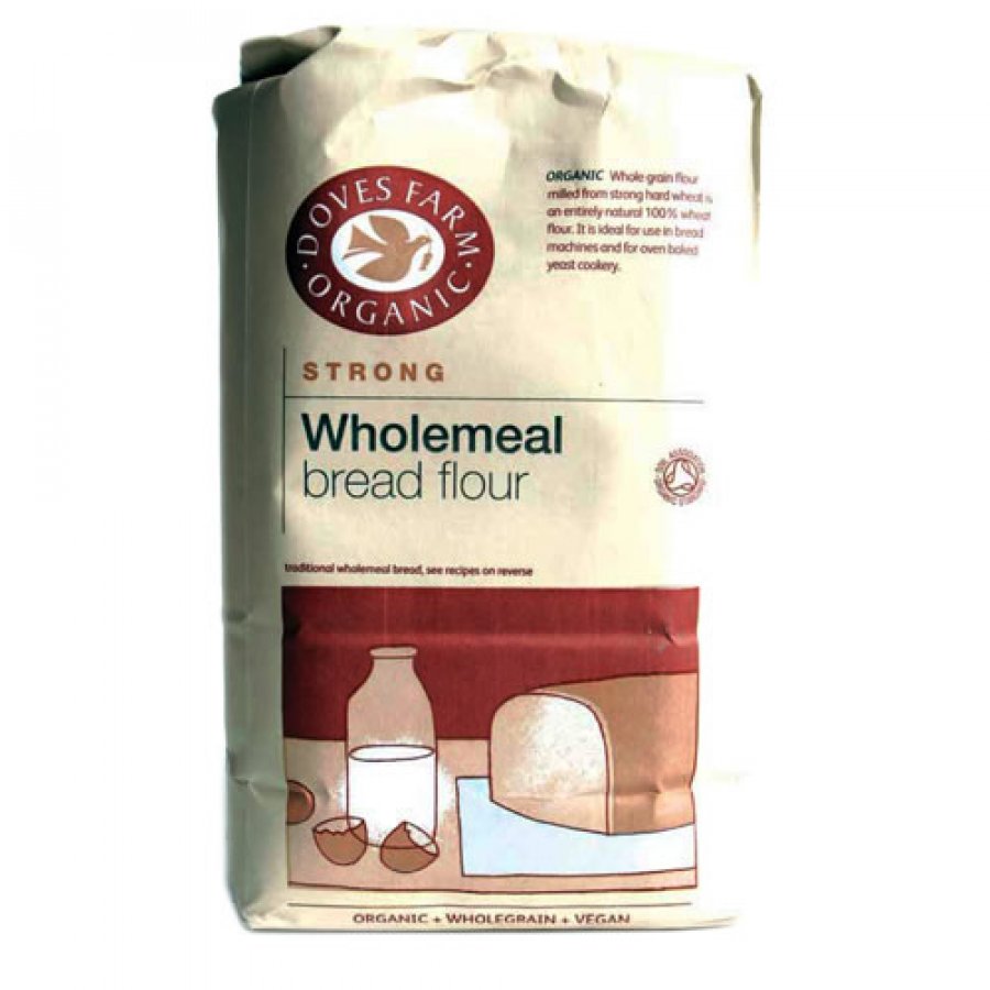 Doves Farm Organic Strong Wholemeal Bread Flour 1 5kg Doves Farm