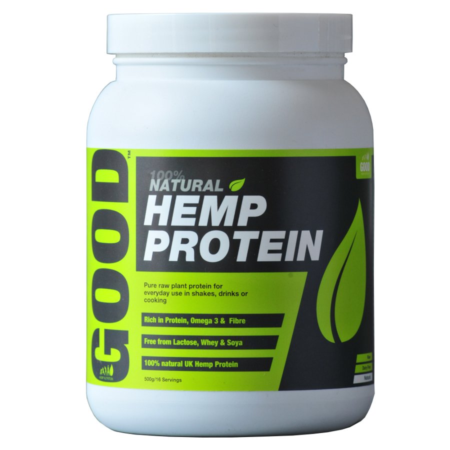 Good Hemp Nutrition Hemp Protein Powder - Natural - 500g ...