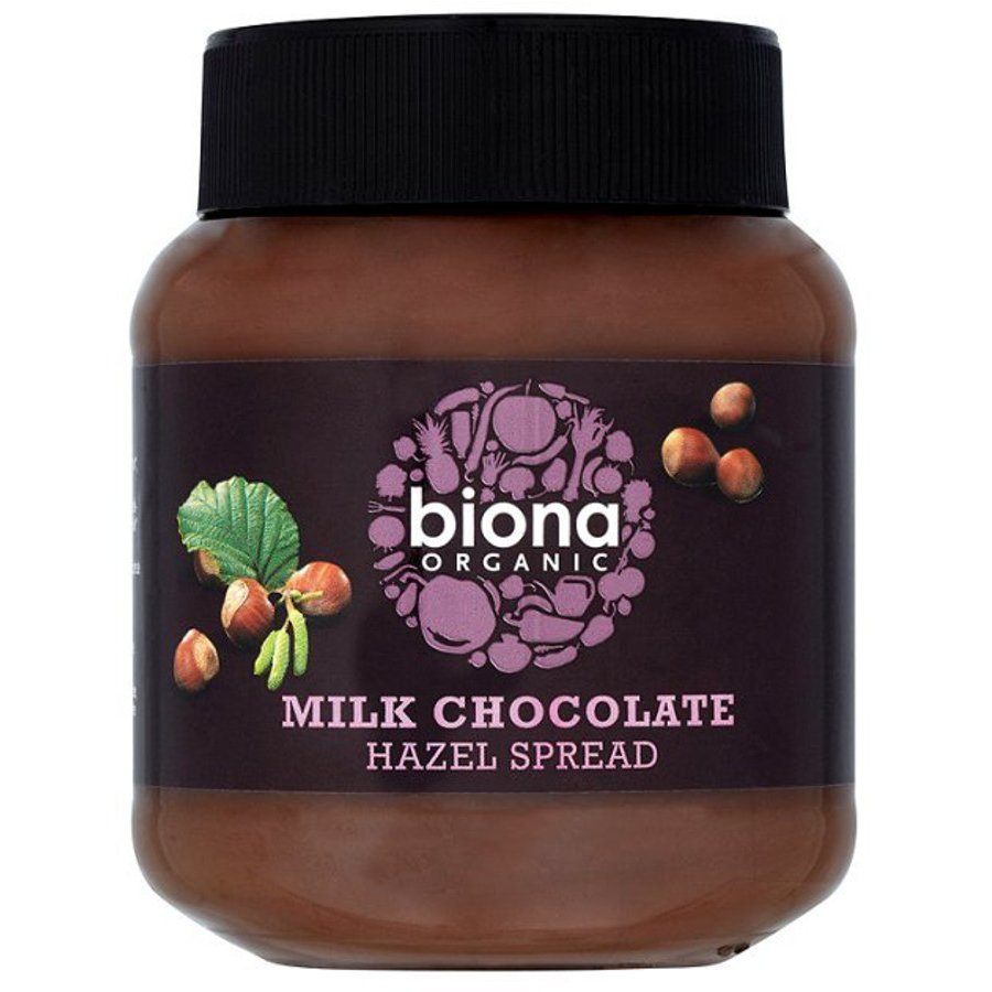 Biona Organic Milk Chocolate Hazelnut Spread 350g Biona