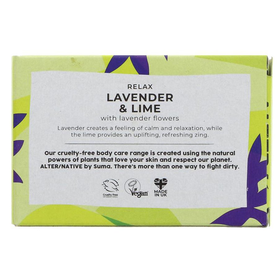 Alternative by Suma Handmade Soap - Lavender & Lime - 95g - Alter ...
