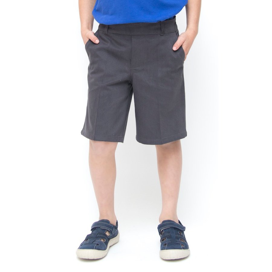 Boys Classic Fit Shorts - Grey - 5yrs Plus - Ecooutfitters