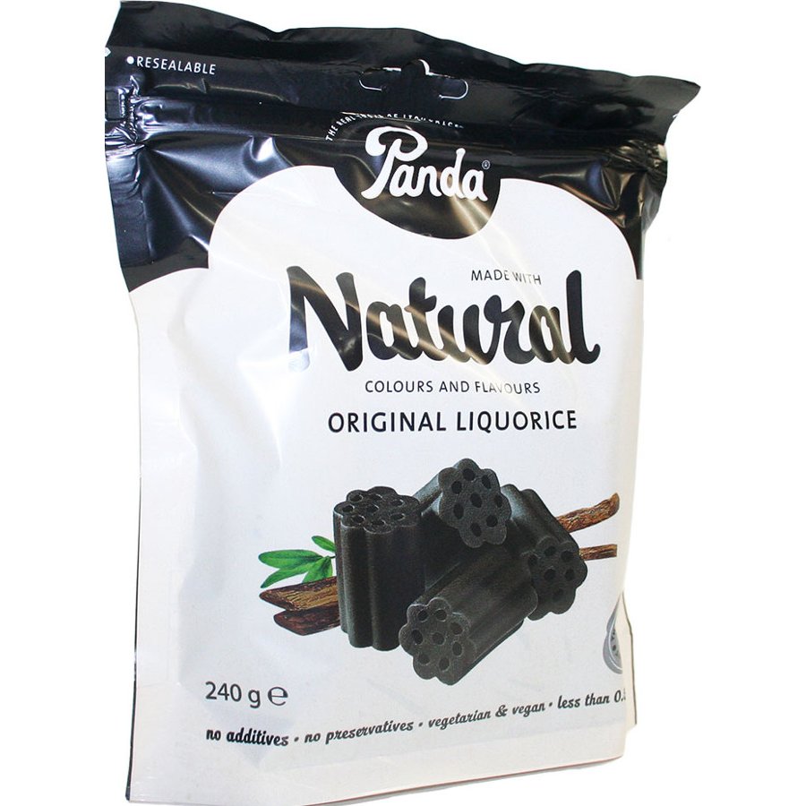 Panda Original Liquorice Cuts Bag - 240g - Panda