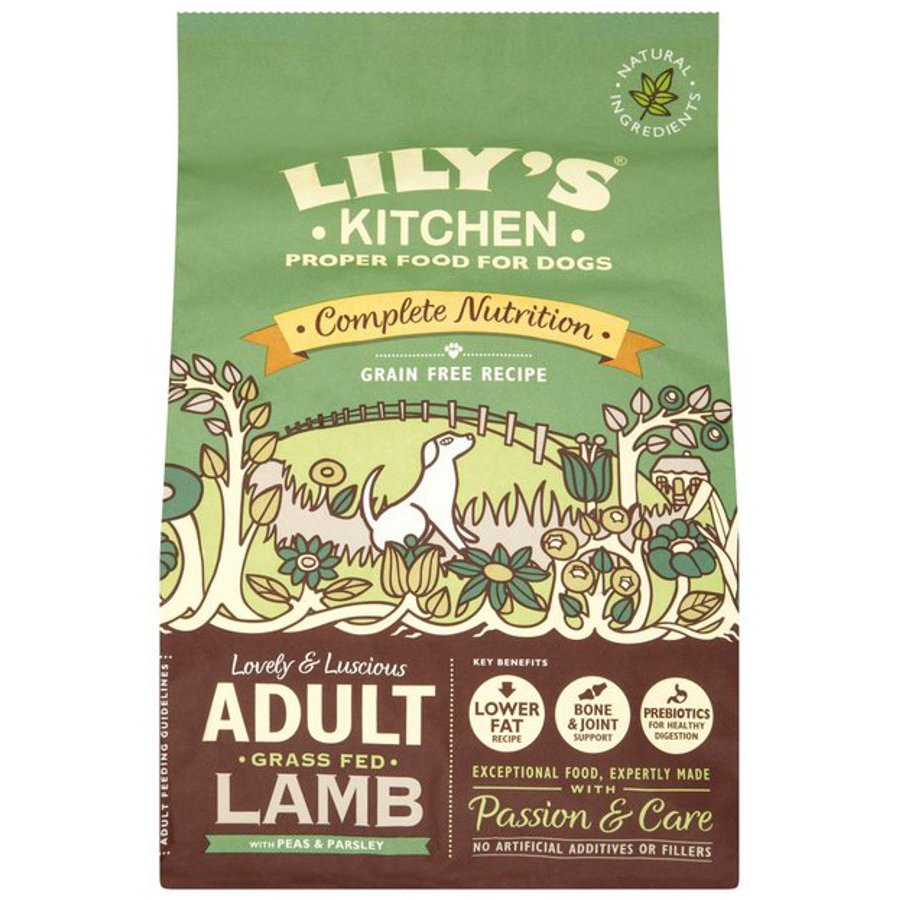 Lily's Kitchen Grass Fed Lamb Dry Dog Food - 1kg - Lilys Kitchen