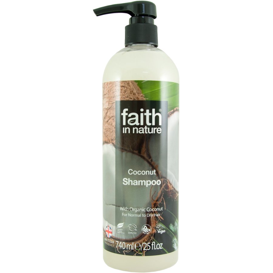 Faith in Nature Shampoo - Coconut - 740ml - Faith In Nature