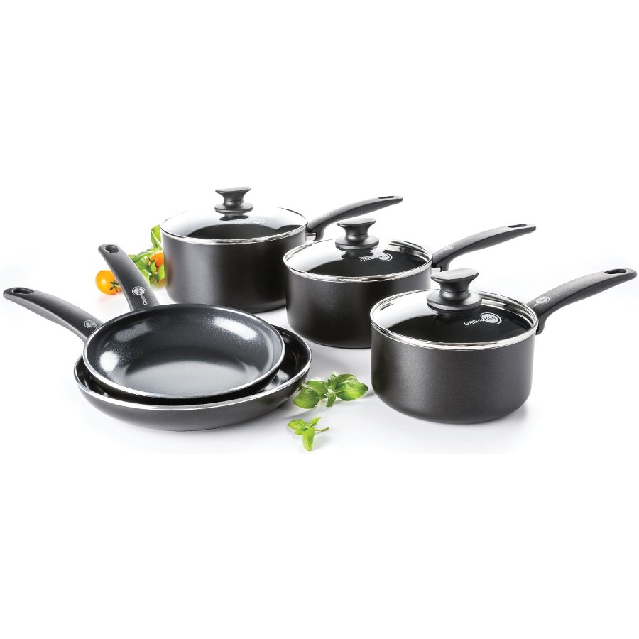 GreenPan Cambridge 5 Piece Cookware Set GreenPan   401956 GreenPan Cambridge 5 Piece Cookware Set 