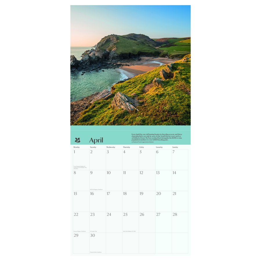 National Trust 'Seasons' 2024 Wall Calendar National Trust