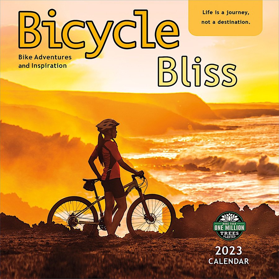 Bicycle Bliss 2023 Wall Calendar Amber Lotus