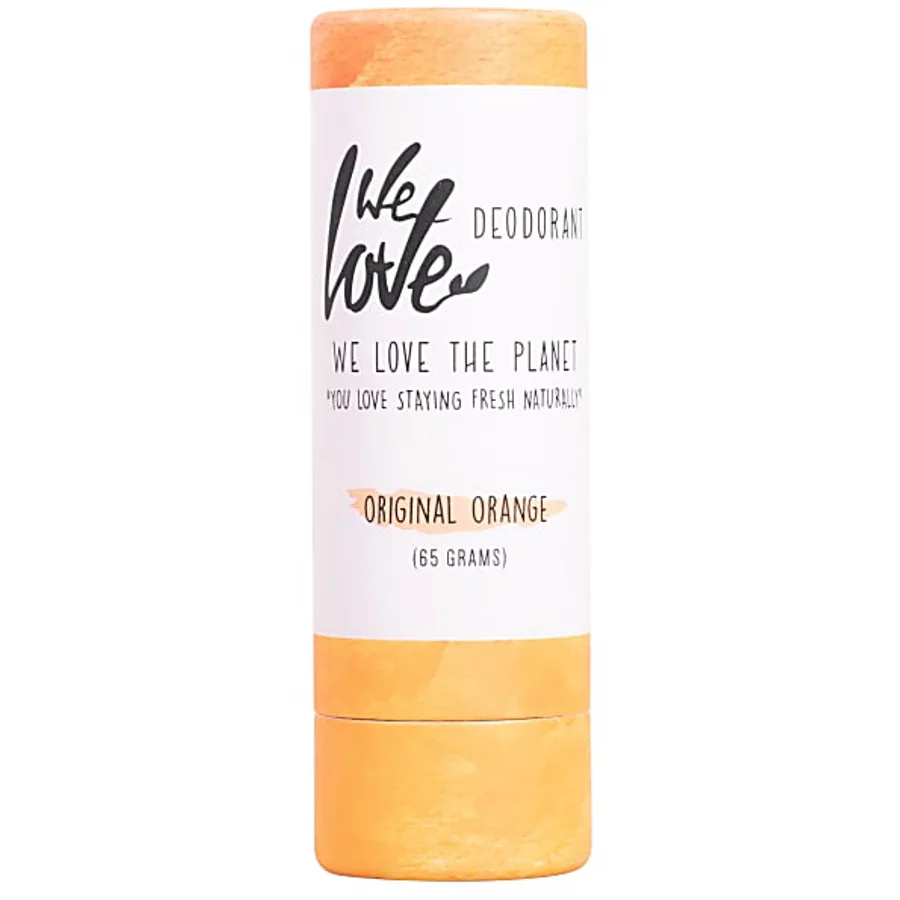 We the Planet Natural Deodorant Stick - Orange - 65g We Love the Planet