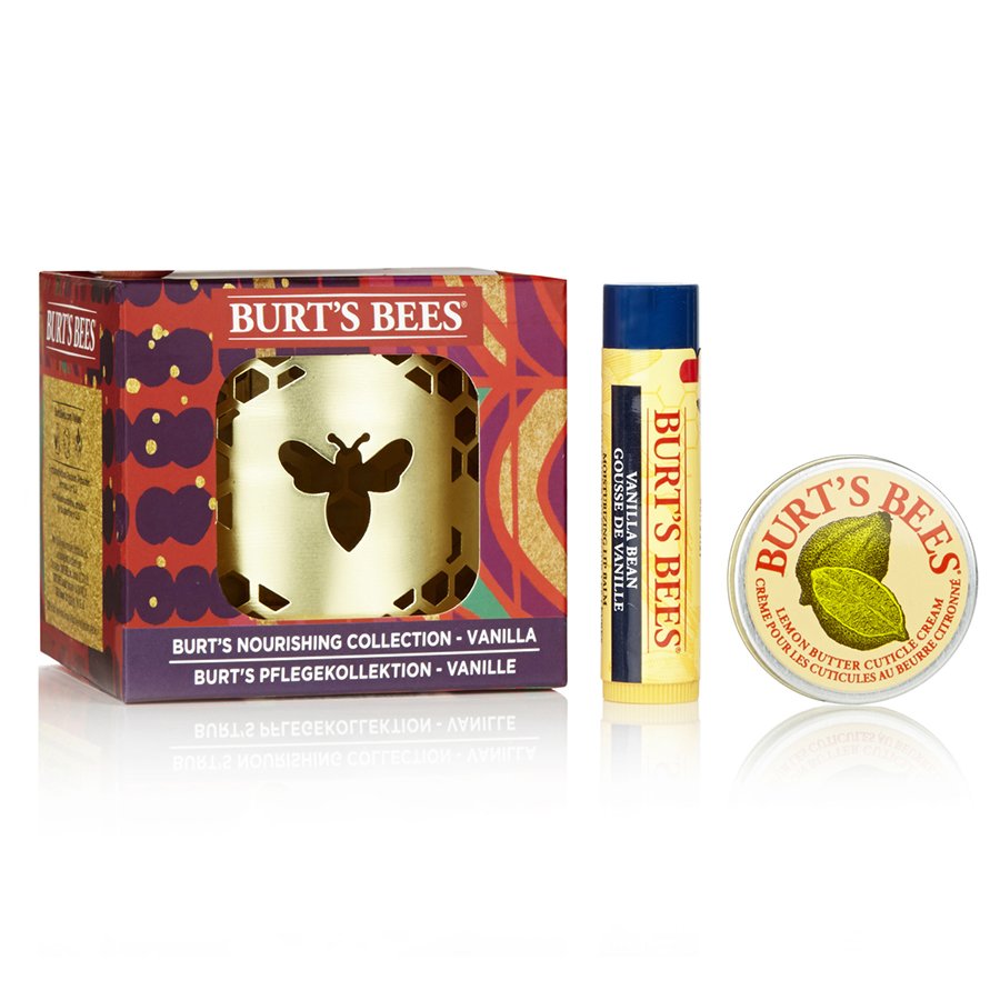 Burt's Bees Nourishing Vanilla Bean Lip Balm & Cuticle
