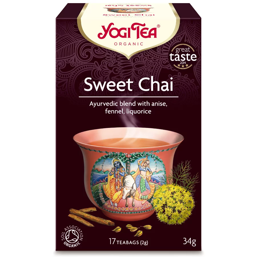 Yogi Sweet Chai Tea (15 Bags) - Ethical Superstore