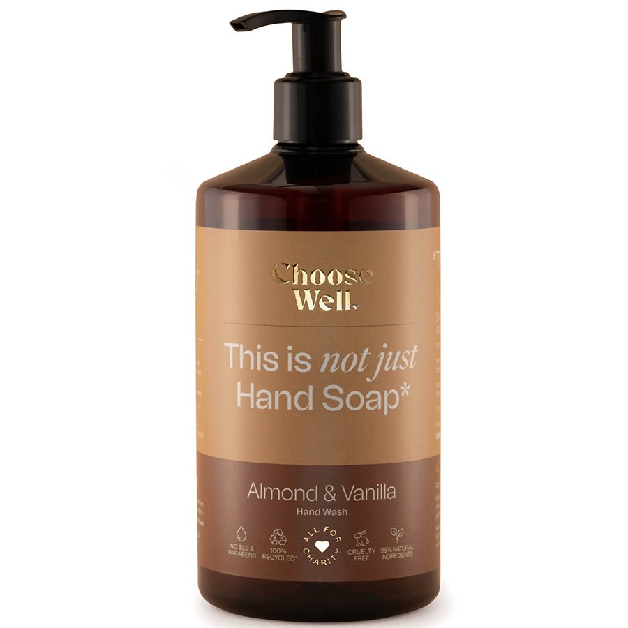Choose Well Liquid Hand Soap - Vanilla and Almond - 500ml - ChooseWell