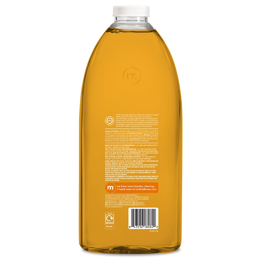 Method Squirt & Mop Wood Floor Cleaner Refill - Almond - 2L - Method