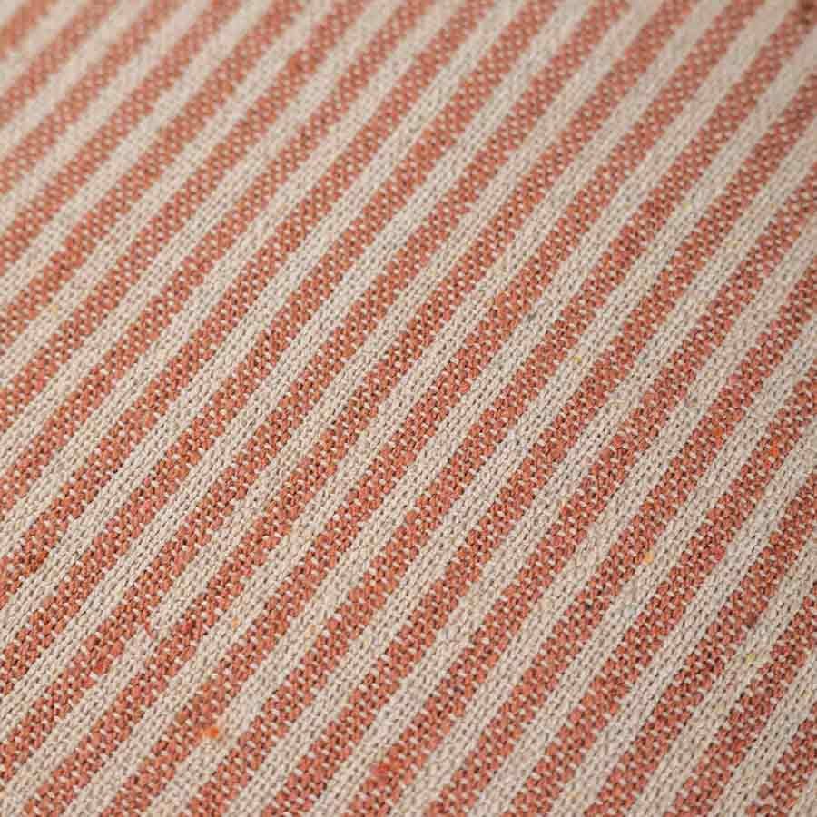 Ian Snow Recycled Striped Throw - Red - Ian Snow