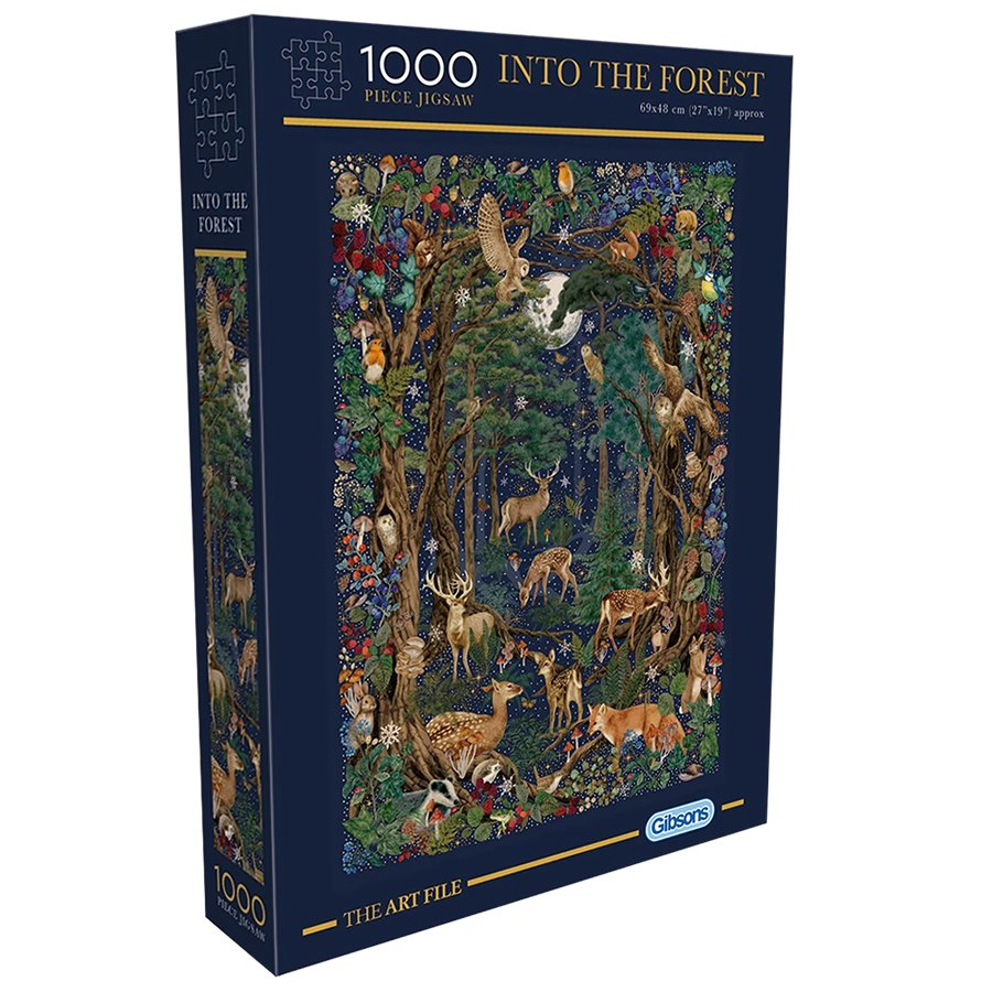 The Art File Into the Forest Jigsaw - 1000 Piece - Gibsons