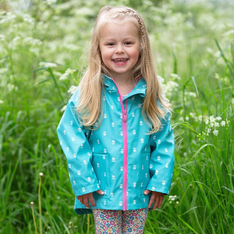 Splash Coat Kite Daisy Dot Splash Coat - Kite Clothing