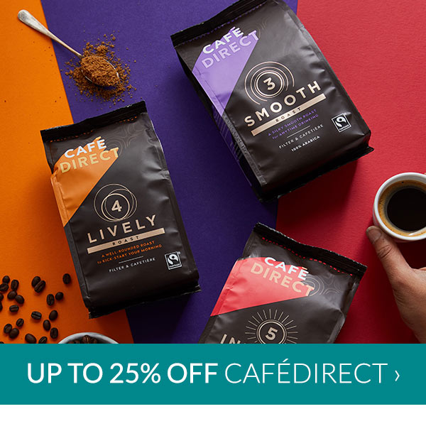 Up to 25% off Cafedirect